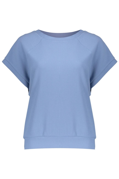 Geisha blauwe dames t-shirt | Vooraanzicht