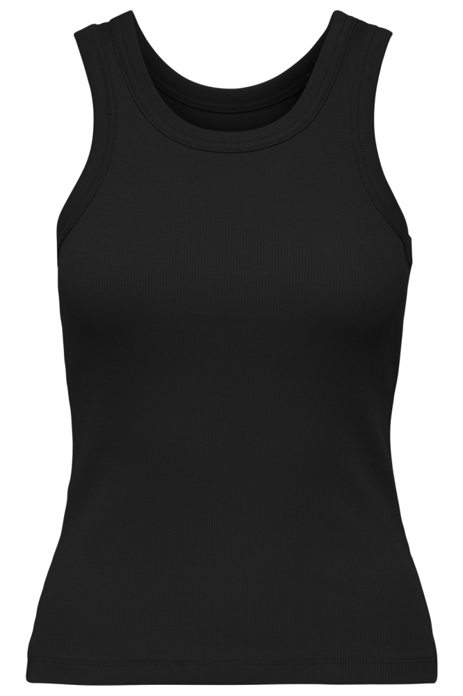 Only zwarte dames top | Vooraanzicht