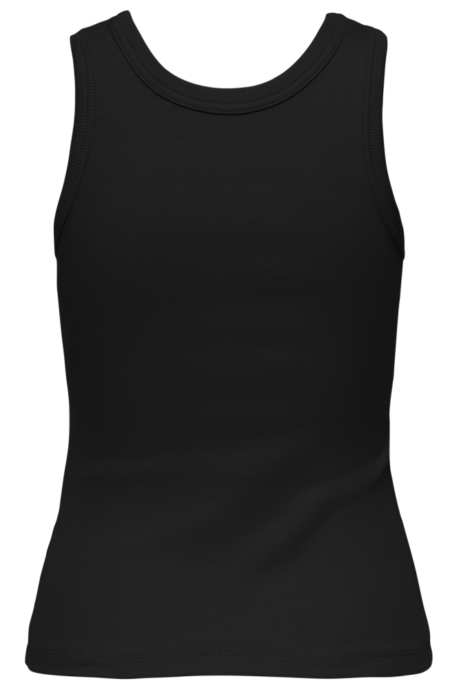 Only zwarte dames top | Achteraanzicht