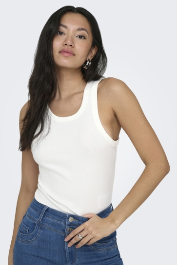 Only onlval 2-way tank top jrs noos Wit