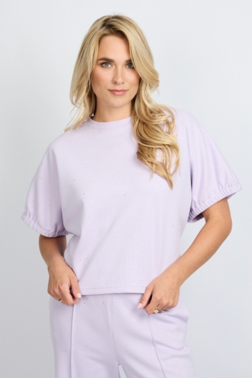 Fluresk T-shirt MAVELIS TOP 26ZOF07 824 ORCHID PURPLE