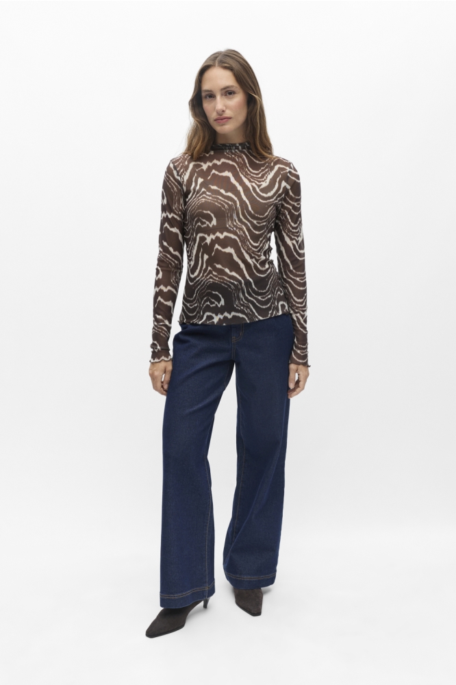 Object bruine dames top | Model