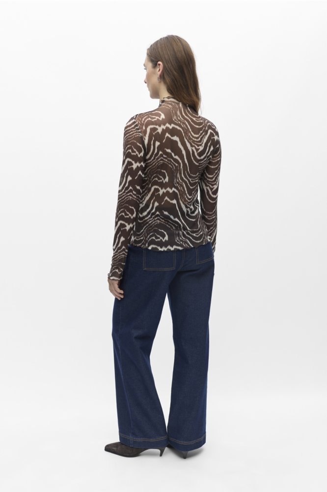 Object bruine dames top | Model