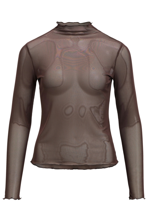Object bruine dames top | Vooraanzicht