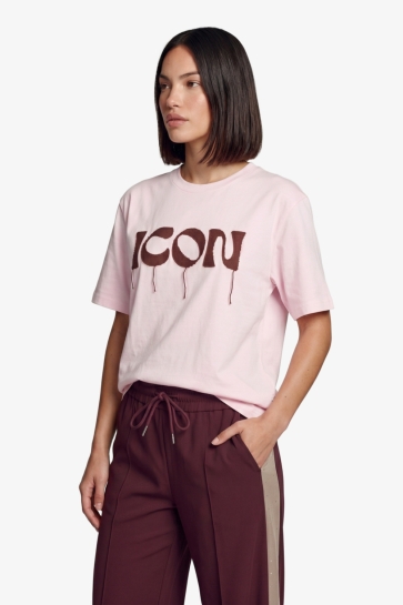 Fluresk T-shirt BIBI T SHIRT 26NQF13 Rose Quartz