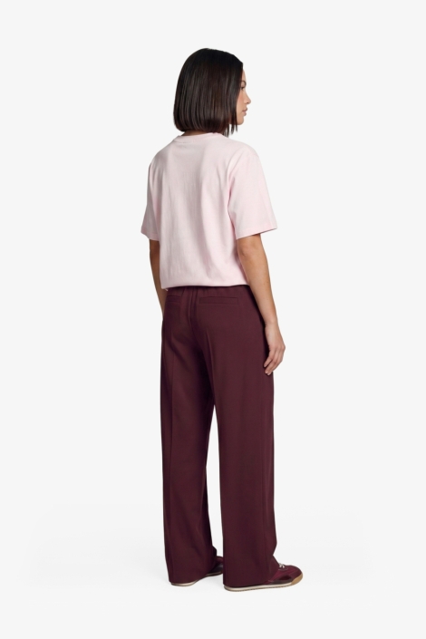 Fluresk roze dames t-shirt | Model