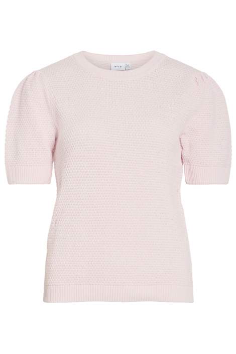 Vila roze dames t-shirt | Vooraanzicht