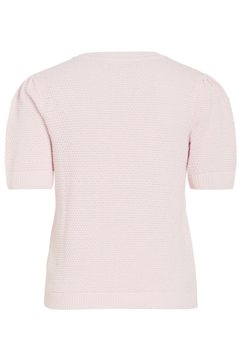 Vila roze dames t-shirt | Achteraanzicht