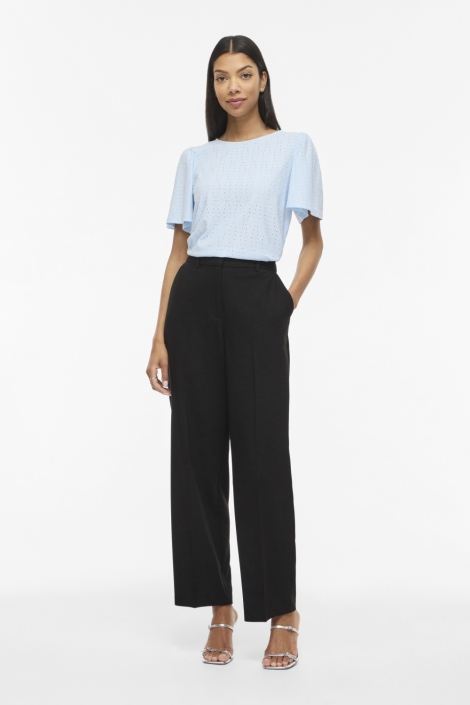 Vila blauwe dames t-shirt | Model