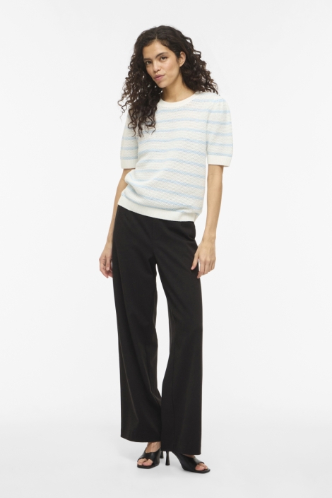 Vila witte dames t-shirt | Model