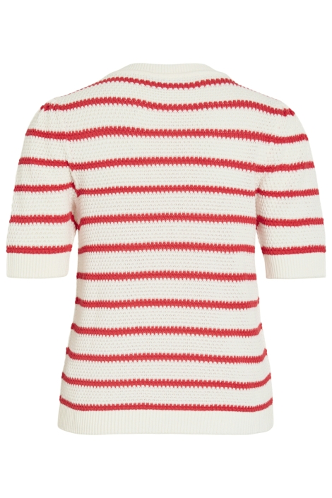 Vila witte dames trui | Achteraanzicht