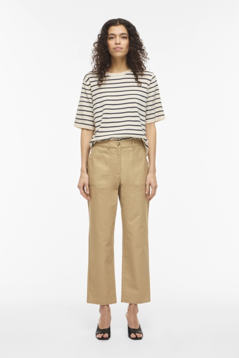 Vila beige dames t-shirt | Model