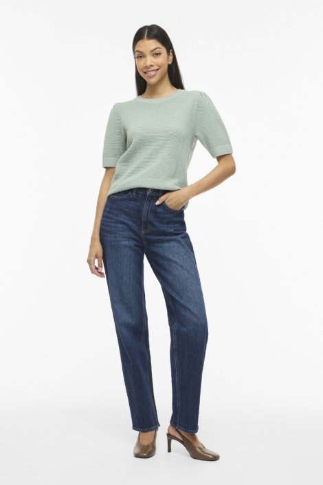 Vila groene dames trui | Model