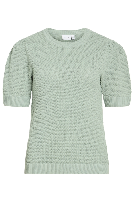 Vila groene dames trui | Vooraanzicht