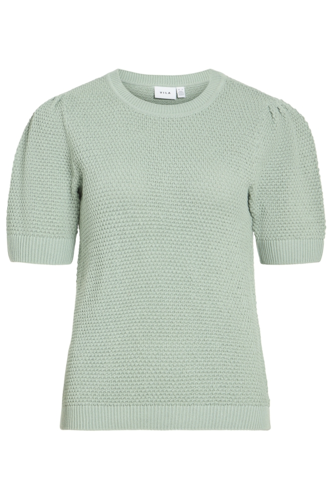Vila groene dames trui | Vooraanzicht