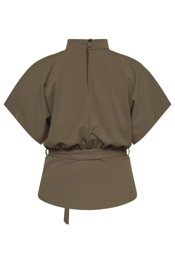 SisterS point bruine dames t-shirt | Achteraanzicht