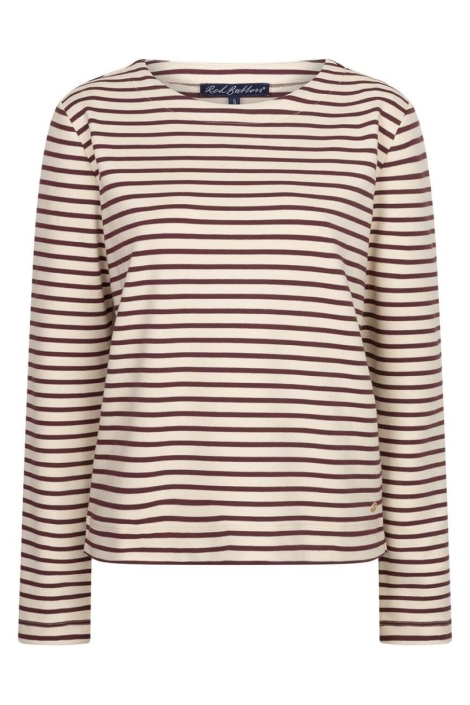Red Button beige dames t-shirt | Vooraanzicht