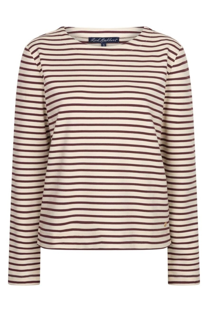 Red Button beige dames t-shirt | Vooraanzicht