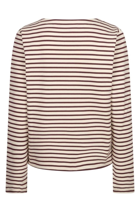 Red Button beige dames t-shirt | Achteraanzicht