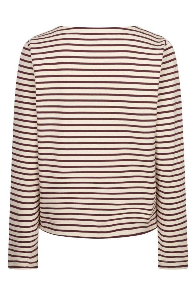 Red Button beige dames t-shirt | Achteraanzicht