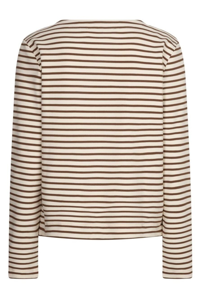 Red Button beige dames t-shirt | Achteraanzicht