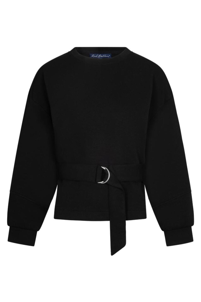 Red Button zwarte dames sweater | Vooraanzicht