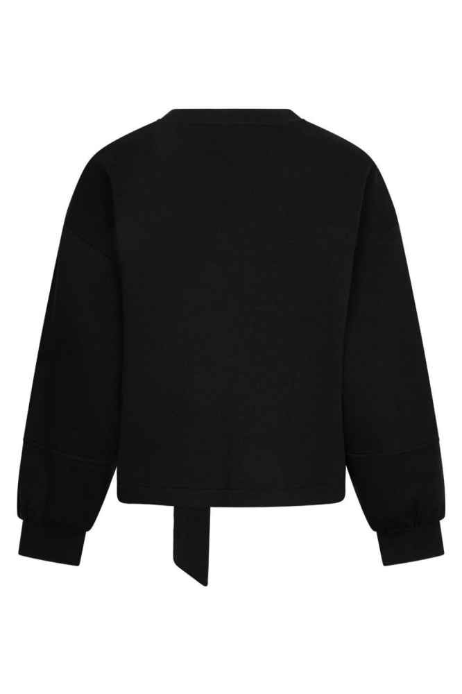 Red Button zwarte dames sweater | Achteraanzicht