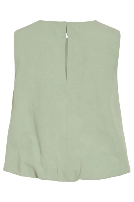 Vila groene dames top | Achteraanzicht