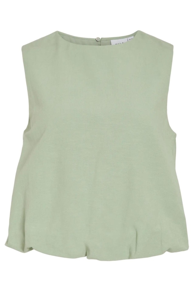 Vila groene dames top | Vooraanzicht