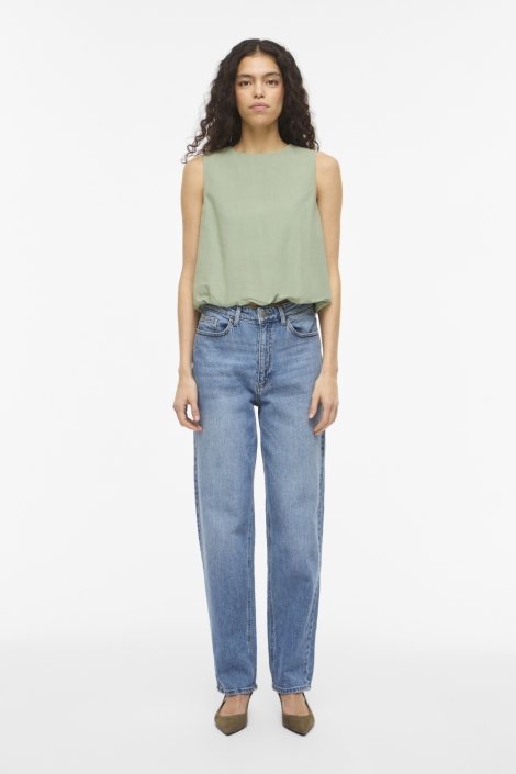Vila groene dames top | Model