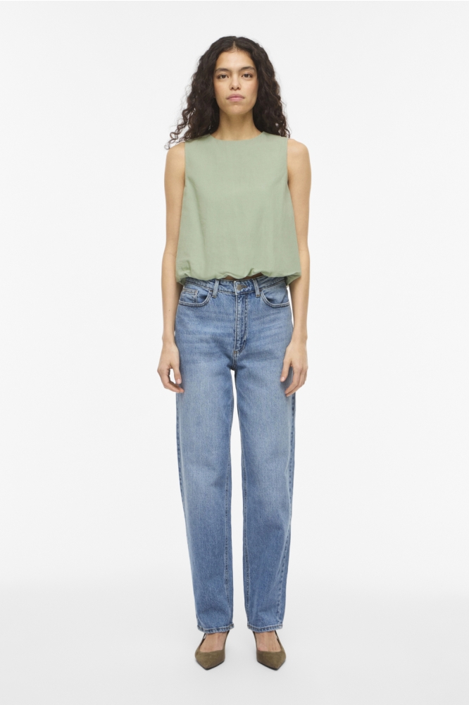 Vila groene dames top | Model