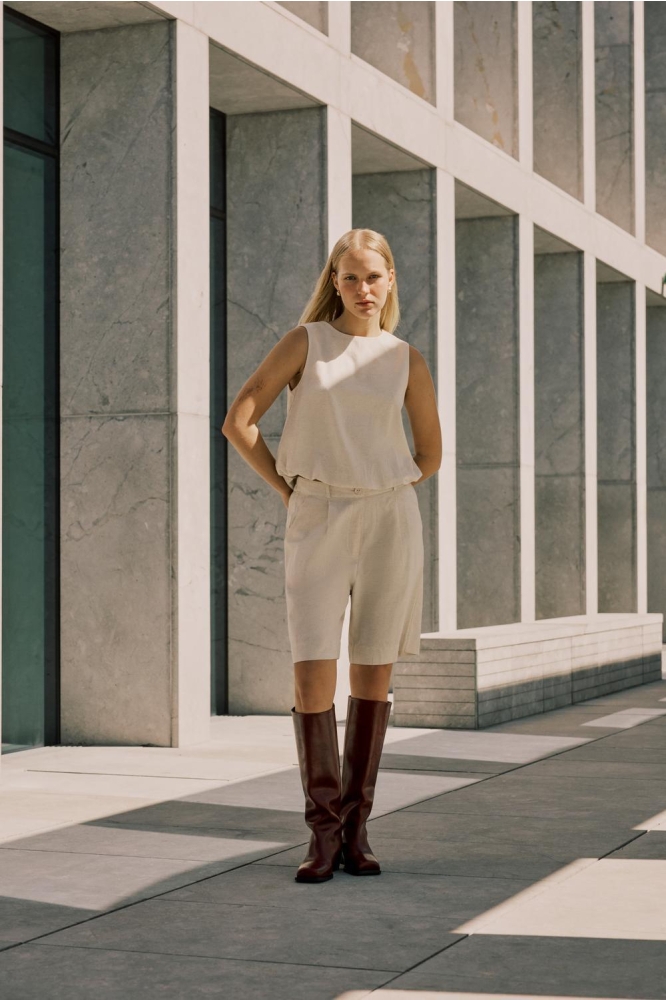 Vila zand dames top | Model