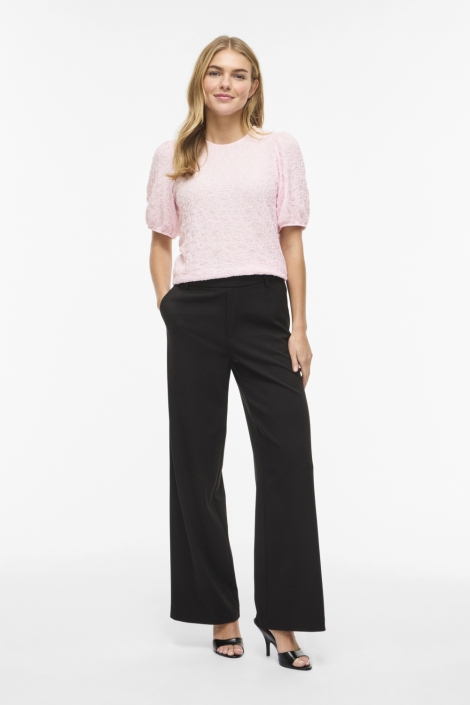 Vila roze dames t-shirt | Model