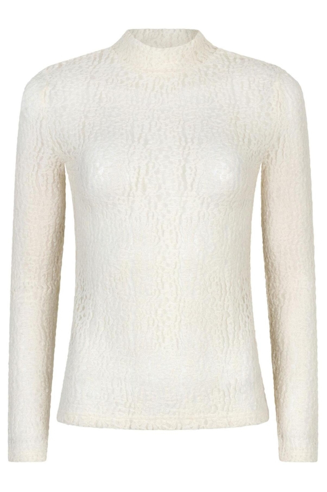 Ydence beige dames top | Vooraanzicht