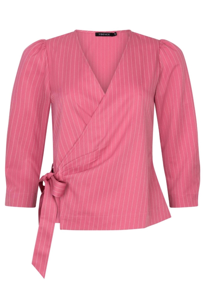 Ydence roze dames blouse | Vooraanzicht