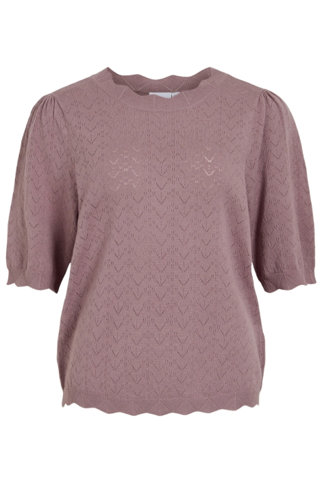 Vila roze dames t-shirt | Vooraanzicht