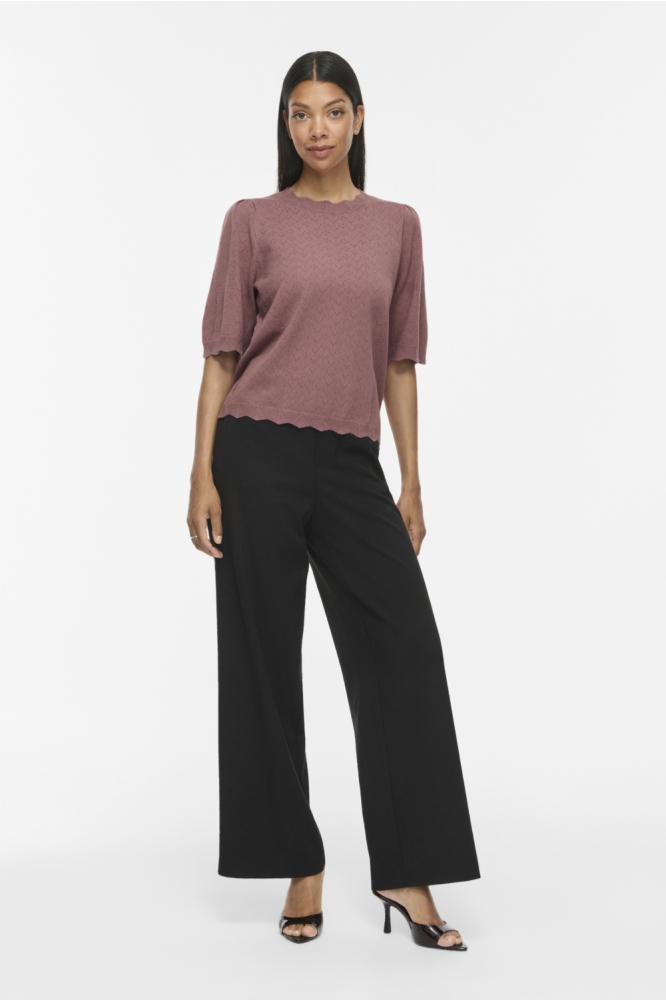 Vila roze dames t-shirt | Model