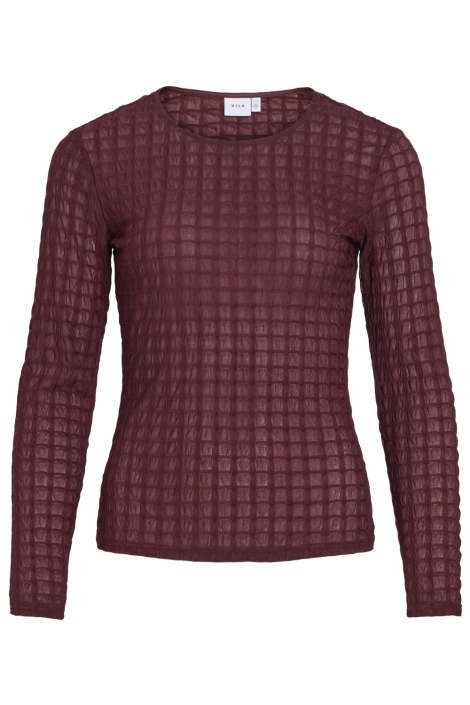 Vila bordeaux dames top | Vooraanzicht