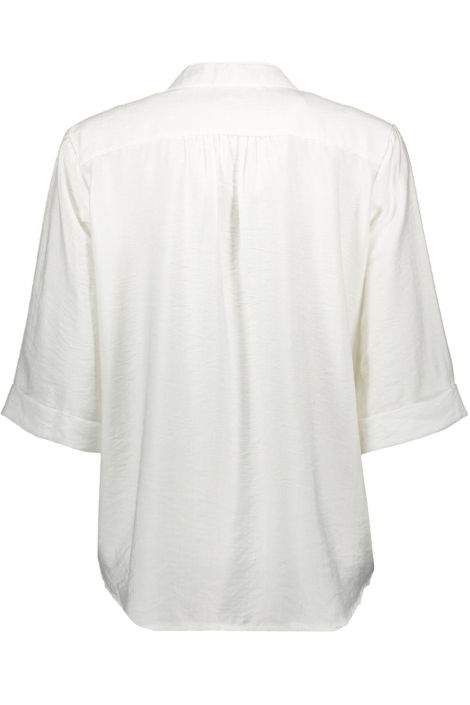 FOS Amsterdam witte dames blouse | Achteraanzicht