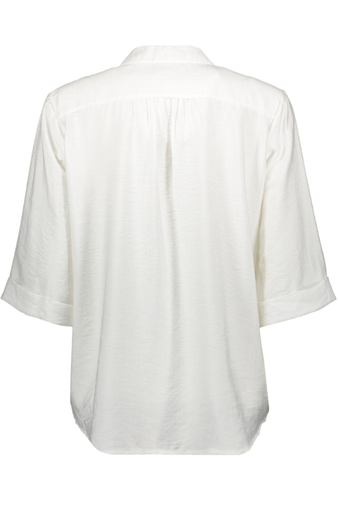 FOS Amsterdam witte dames blouse | Achteraanzicht
