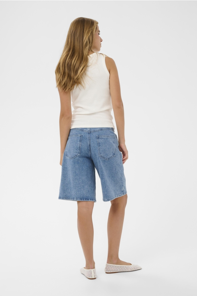 Kaffe witte dames top | Model