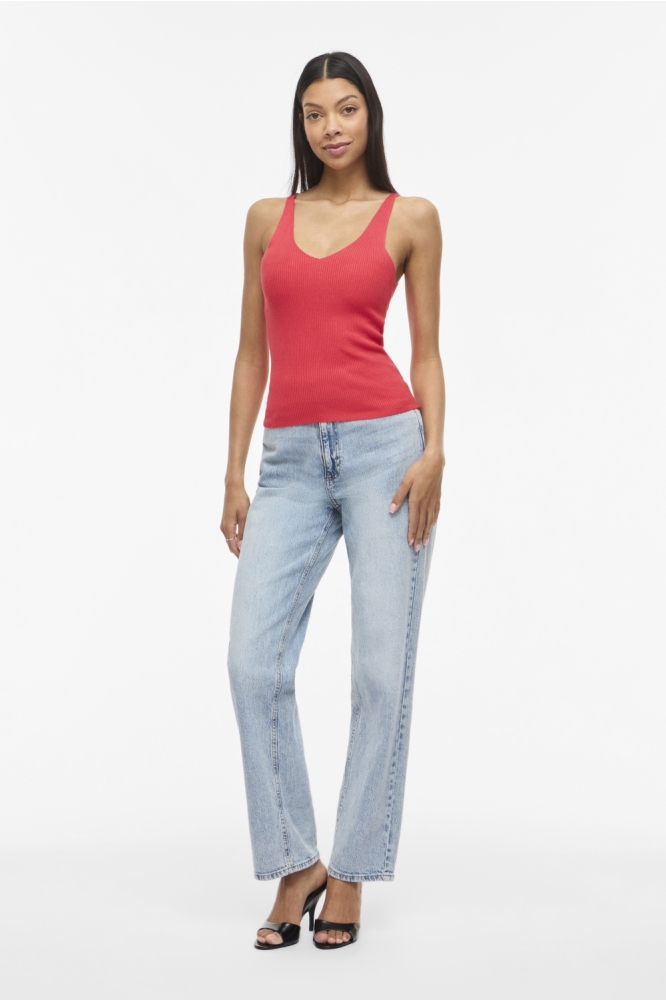 Vila roze dames top | Model