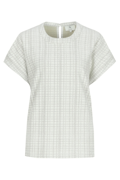 C&S The Label zand dames t-shirt | Vooraanzicht