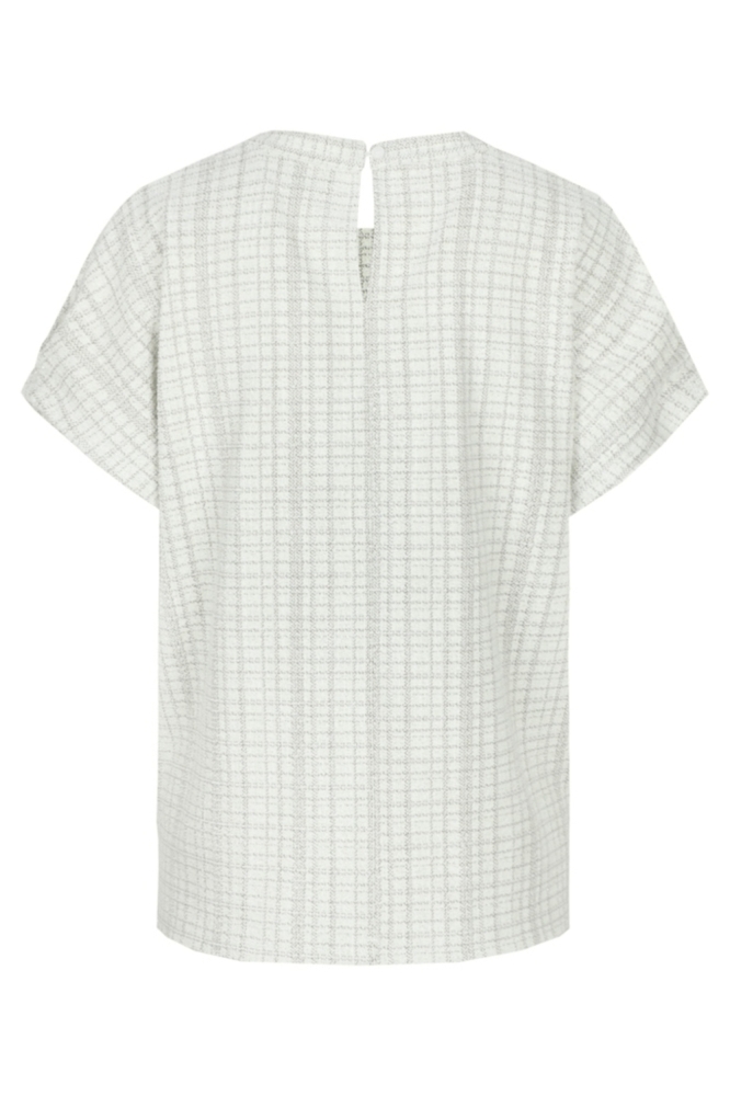 C&S The Label zand dames t-shirt | Achteraanzicht