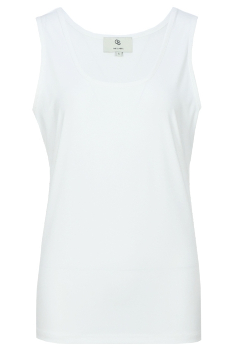 C&S The Label witte dames top | Vooraanzicht