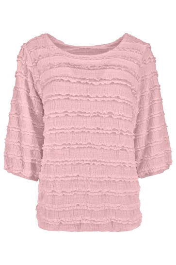 FOS Amsterdam 7716 bobo kant ruffle Roze