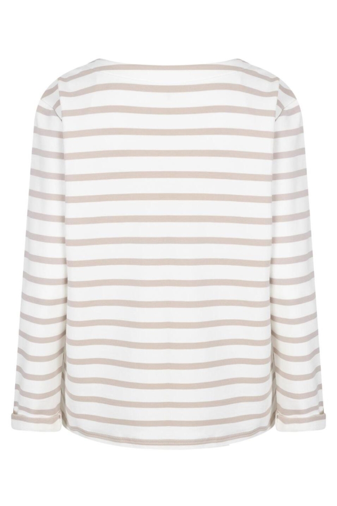 Red Button witte dames t-shirt | Achteraanzicht