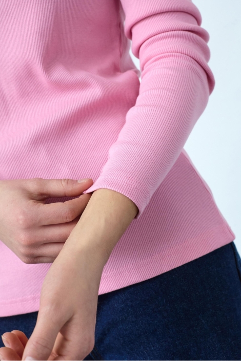 SisterS point roze dames t-shirt | Close up