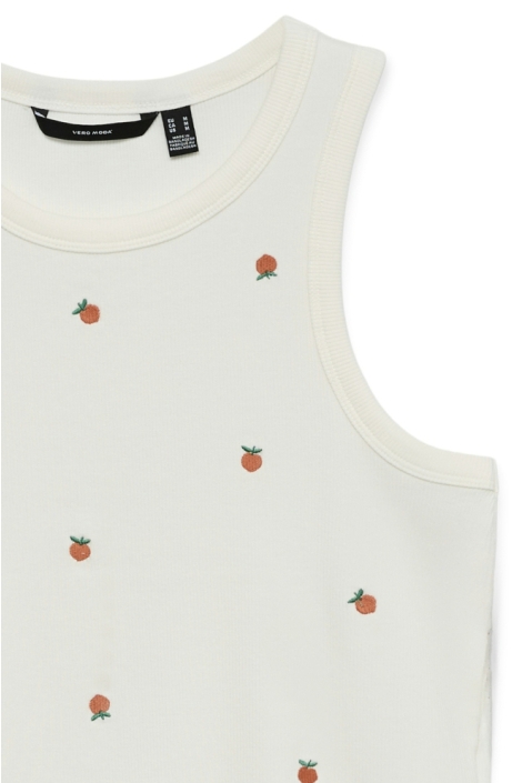 Vero Moda witte dames top | Close up