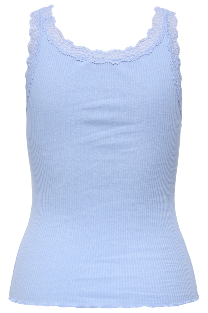 Only blauwe dames top | Achteraanzicht